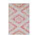 Anika 35 X 24 inch White/Beige/Charcoal/Aqua/Bright Pink/Bright Red Rugs, Polypropylene