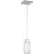 George Kovacs Putnam Place LED 3 inch Brushed Nickel Mini Pendant Ceiling Light P1871-084-L - Open Box