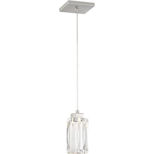 Putnam Place LED 3 inch Brushed Nickel Mini Pendant Ceiling Light