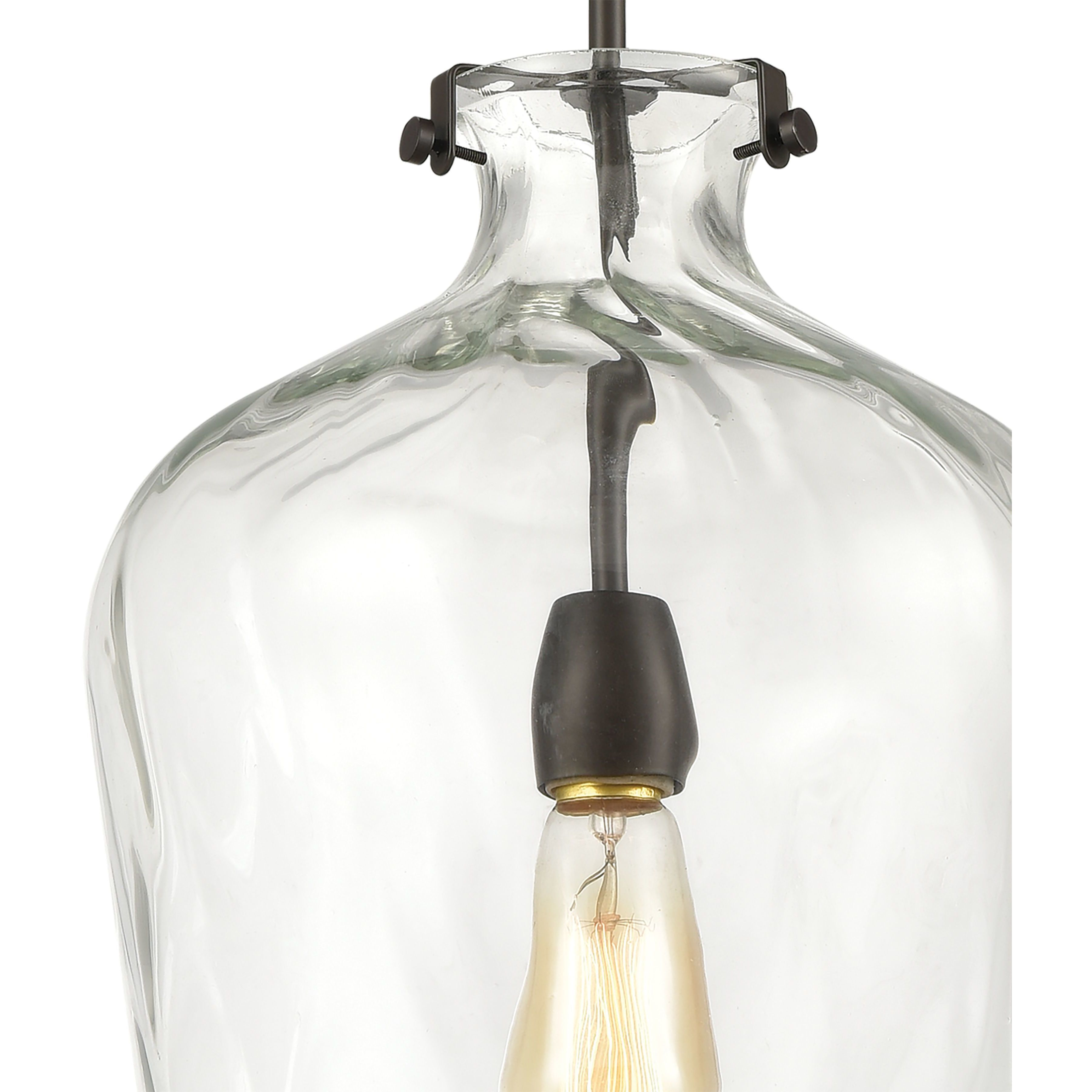 Tuscan Villa 1 Light 12 inch Oil Rubbed Bronze Pendant Ceiling Light