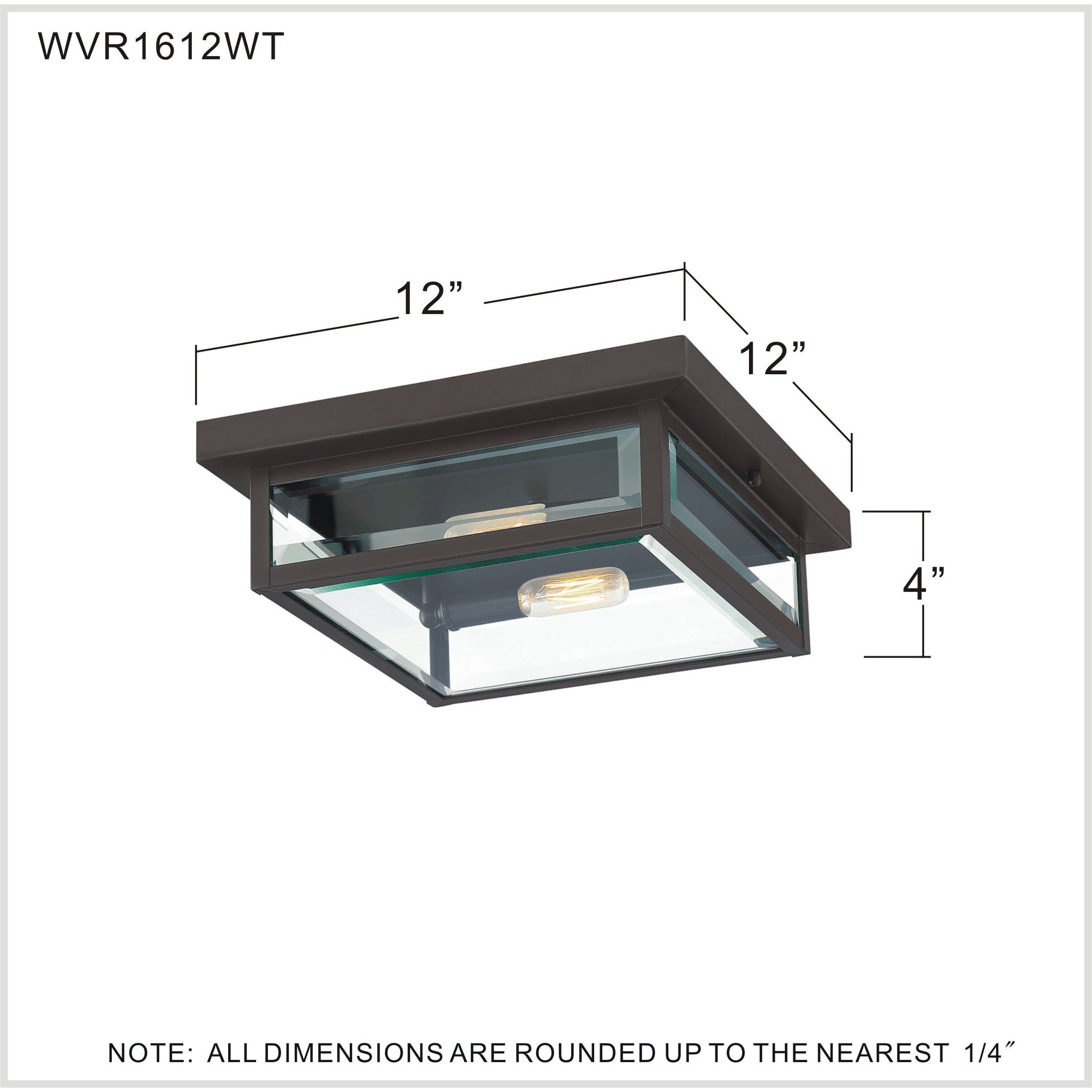 Quoizel westover flush mount online