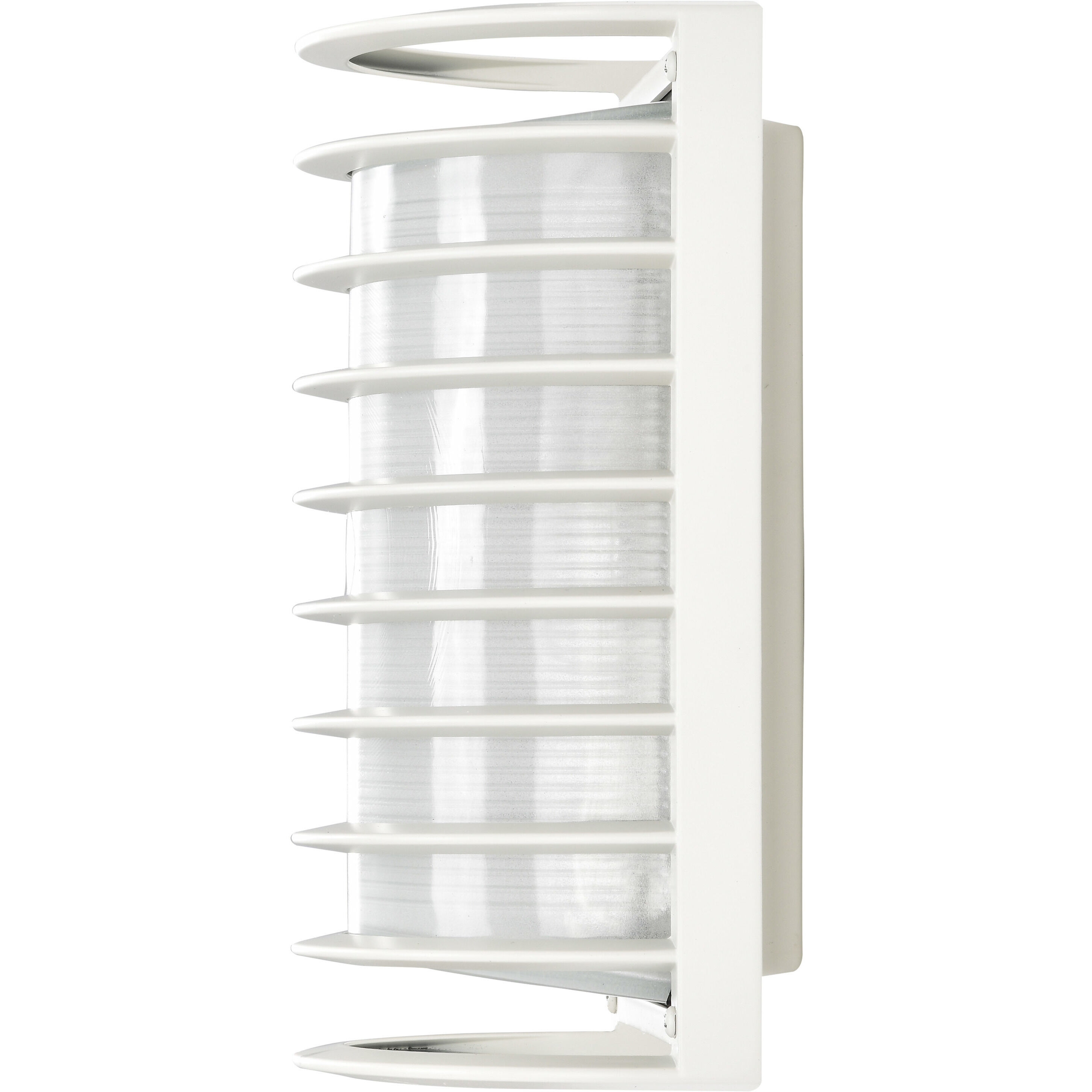 Brentwood 1 Light 10 inch Semi Gloss White Outdoor Bulk Head, Rectangle