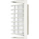 Brentwood 1 Light 10 inch Semi Gloss White Outdoor Bulk Head, Rectangle
