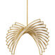 Forever Mysterie LED 6.63 inch Aged Brass Pendant Ceiling Light