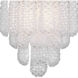 Ollie Bath Wall Light in Sand Glass Clear