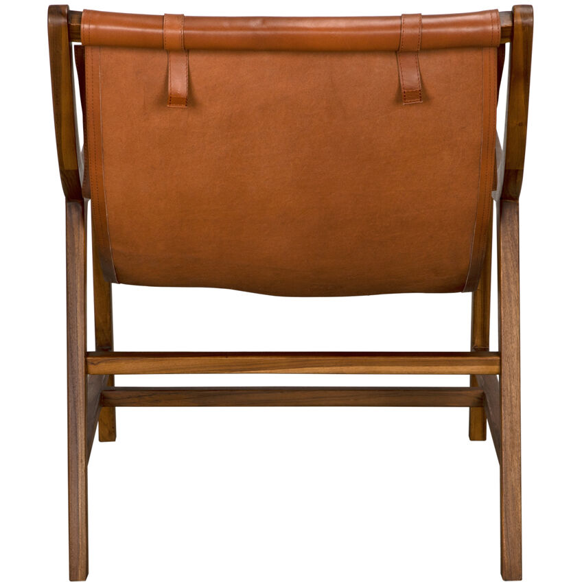 Gilberto Clear Coat Flat Occasional Chair