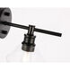 Gene 1 Light 6 inch Black Wall sconce Wall Light
