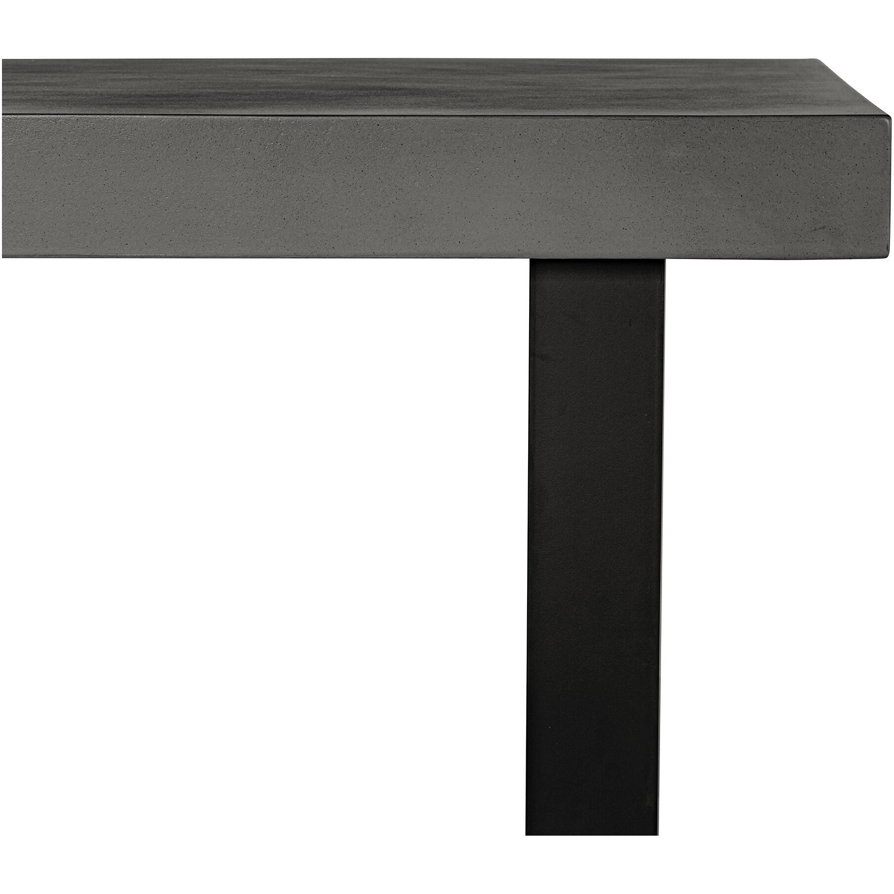 Jedrik 63 X 35.5 inch Grey Outdoor Dining Table, Small