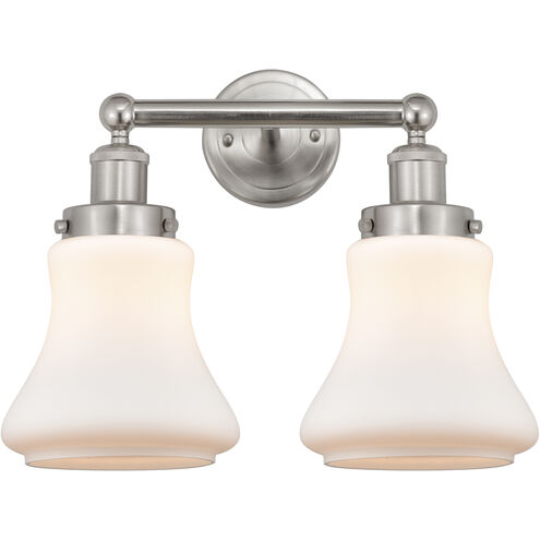 Bellmont 2 Light 15.5 inch Brushed Satin Nickel Bath Vanity Light Wall Light