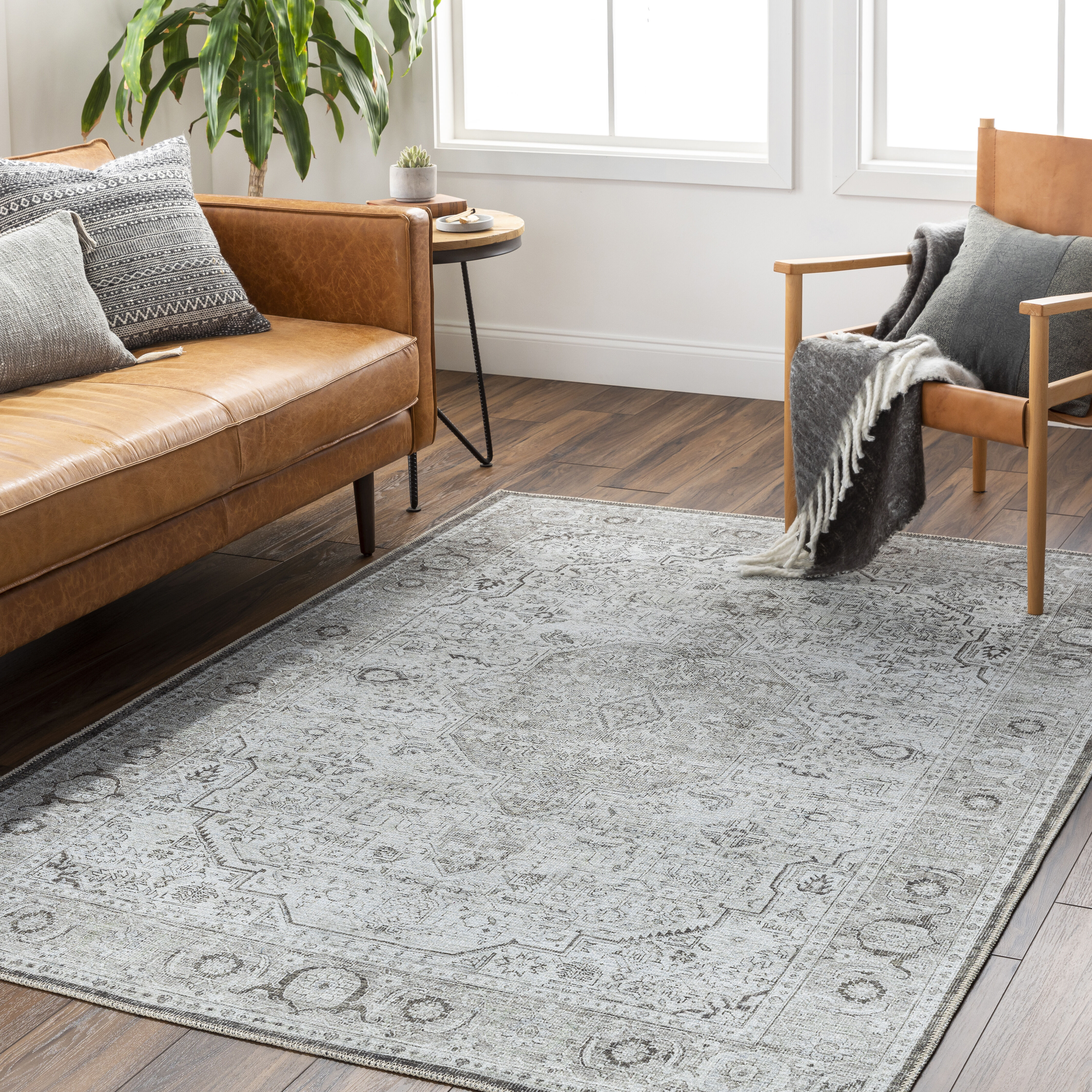 Amelie 35 X 24 inch Taupe Rug, Rectangle