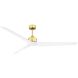 TriAire Custom Brushed Satin Brass Fan Motor