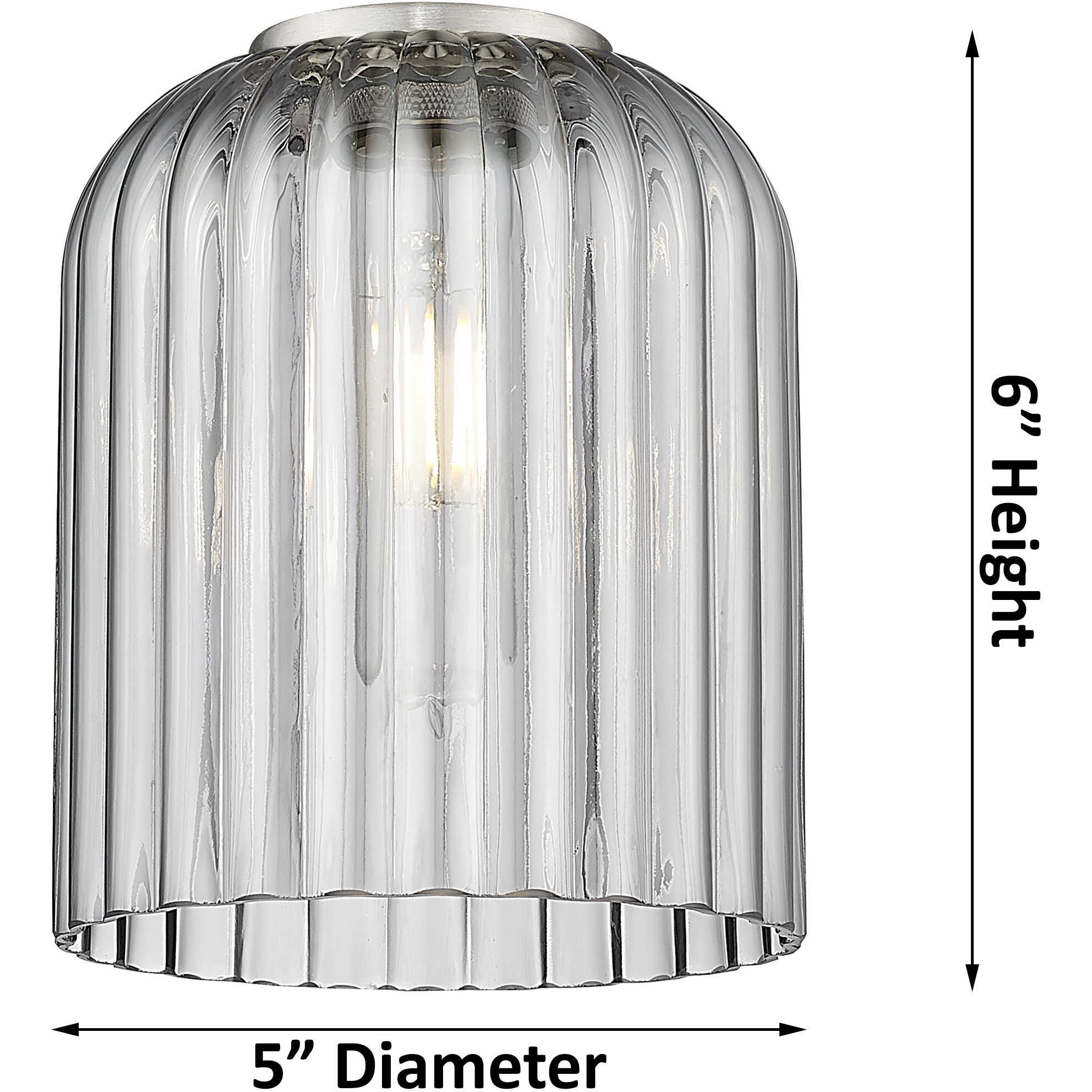 Bridal Veil Sconce Wall Light in Matte Black, Gloss White Glass