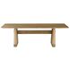 Delrio 96 X 30 inch Honey Outdoor Dining Table