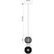 Marni LED 4.38 inch Polished Nickel Pendant Ceiling Light