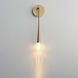 Pierce LED 2.25 inch Gold ADA Wall Sconce Wall Light
