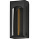 Brasilia LED 18 inch Black Outdoor Wall Mount