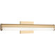 Junction Wall Sconce Wall Light in Aged Gold Brass