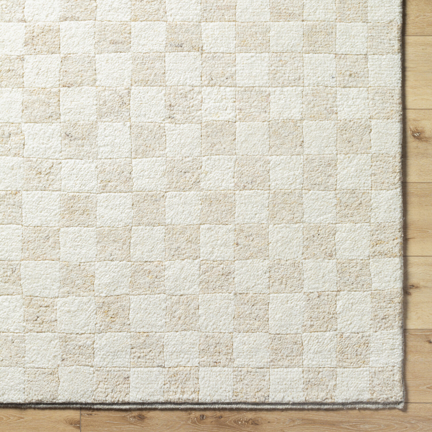 Davey 120 X 96 inch Cream / Light Beige Handmade Rug in 8 x 10