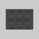 3G 100-120 Black Dimmer Switch, LED