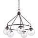 Argo 5 Light 25 inch English Bronze Chandelier Ceiling Light