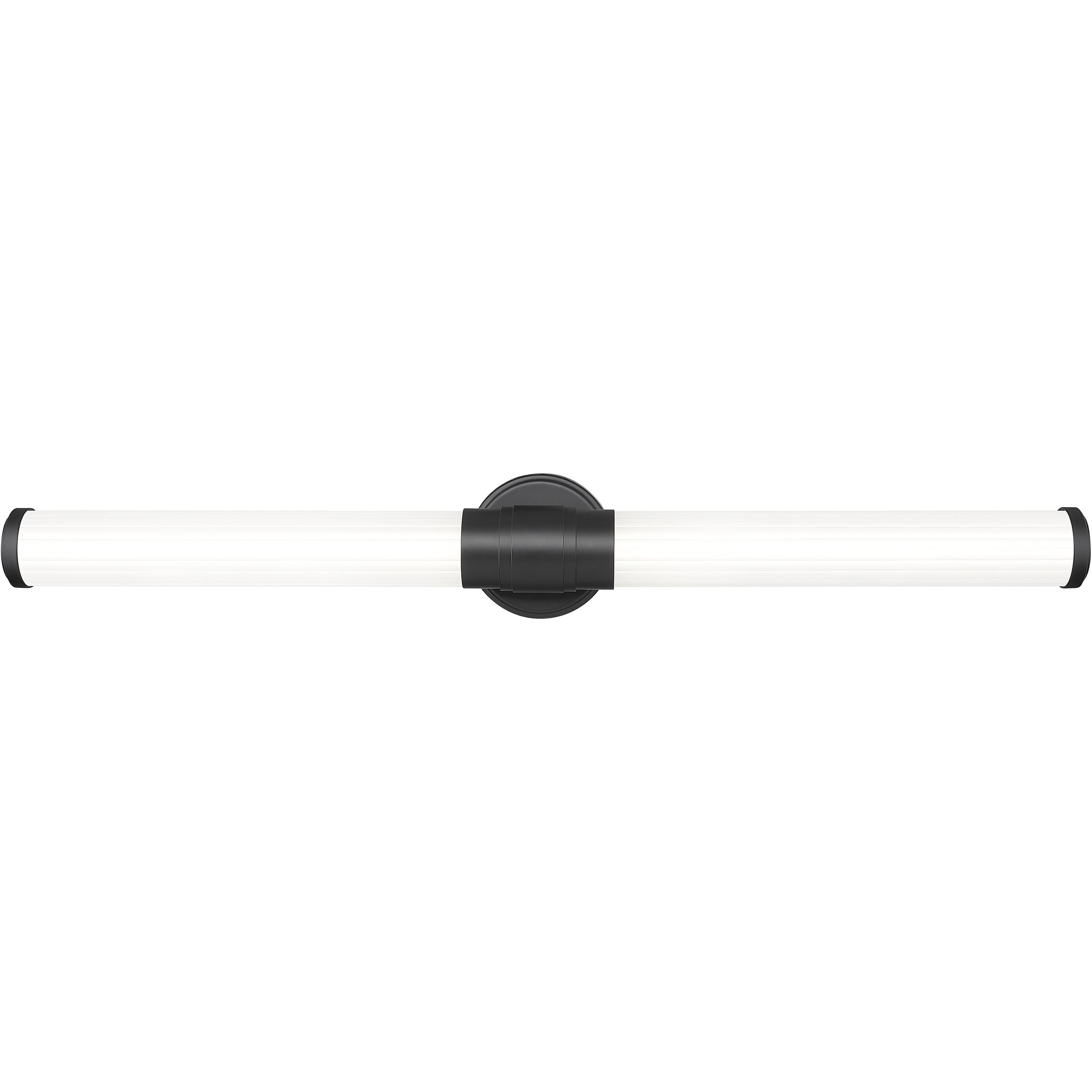 Warwick LED 32.5 inch Matte Black Bath Vanity Wall Light