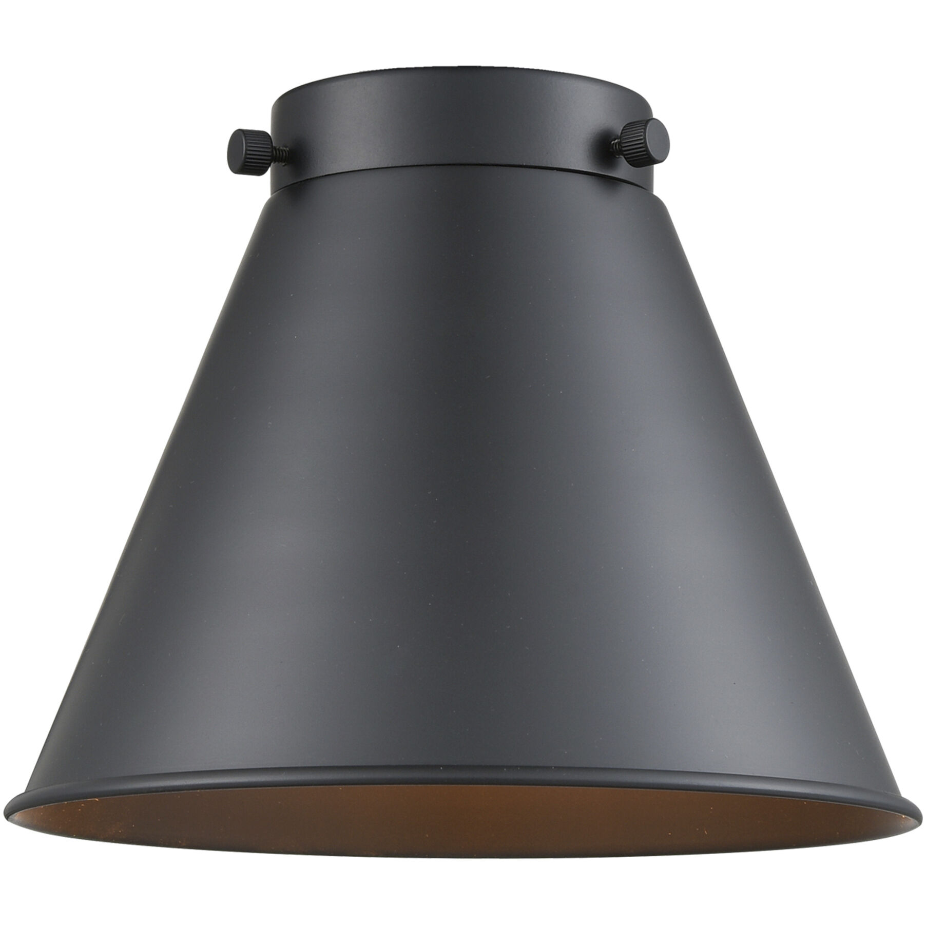 Nouveau 2 Appalachian 1 Light 8 inch Antique Copper Mini Pendant Ceiling Light in Incandescent, Matte Black