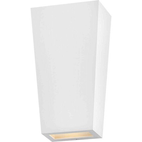 Coastal Elements Cruz LED 11 inch Textured White Outdoor Wall Mount Lantern
