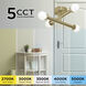 Lane LED 20 inch Light Antique Brass Flush Mount Ceiling Light