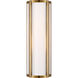 Alexa Hampton Basil 1 Light 5.5 inch Natural Brass Linear Bath Sconce Wall Light, Small