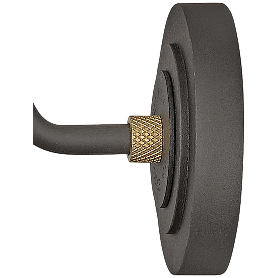 Foundry Classic Outdoor Barn Light in Museum Bronze, Gooseneck