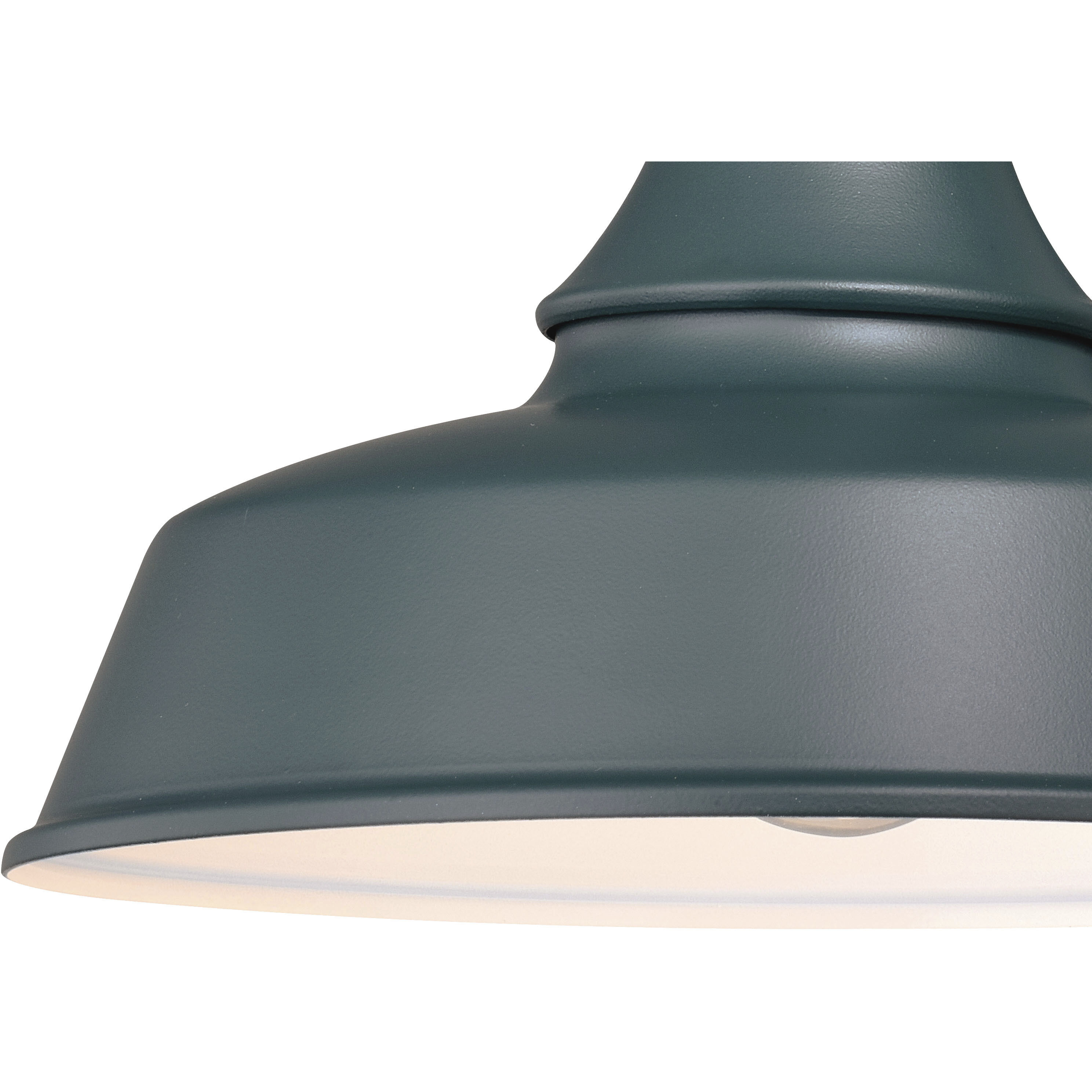 Dorado LED 9 inch Hunter Green and White Outdoor Wall