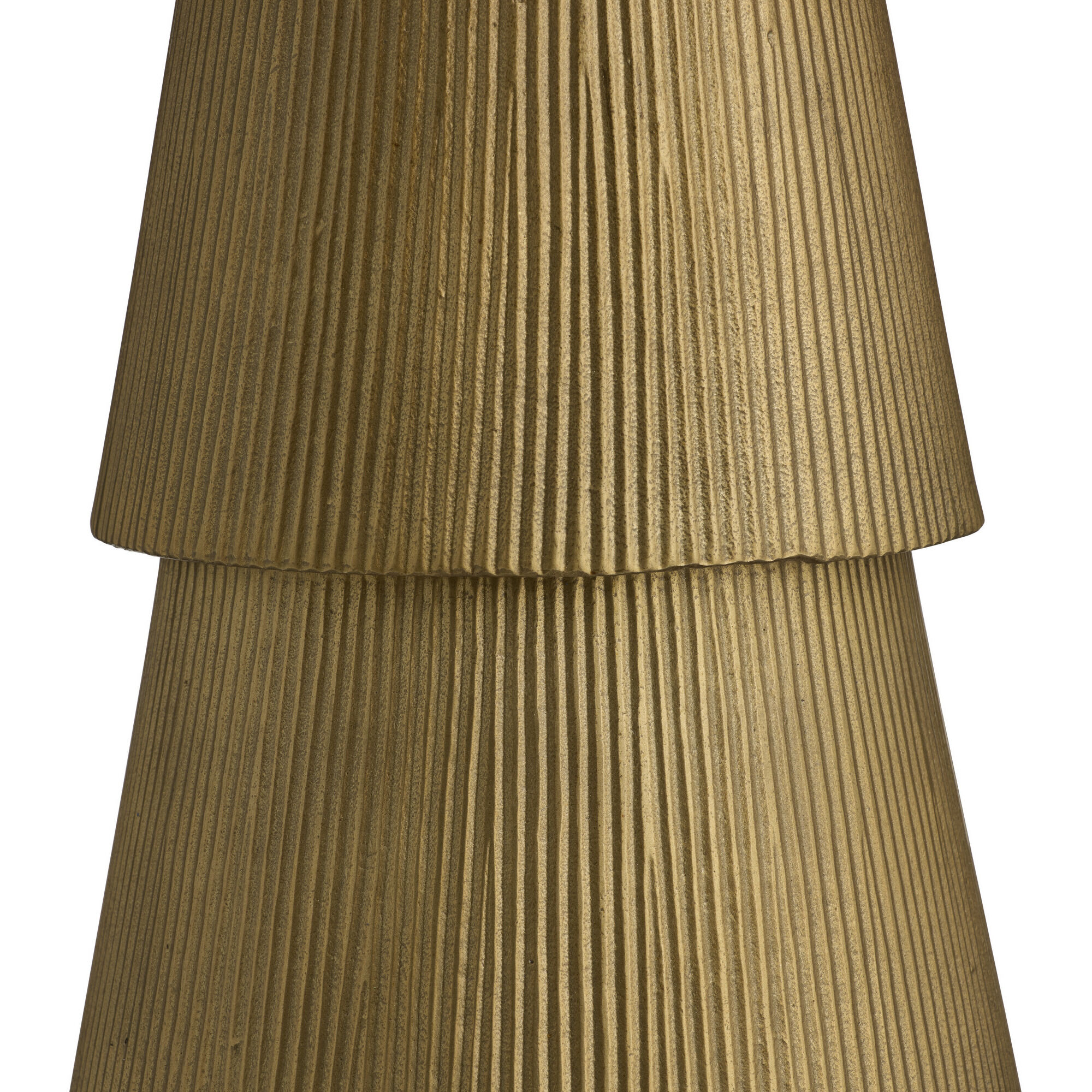 Mathis 18 inch Antique Brass and Natural Jungle End Table