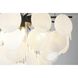 Canada LED 30 inch Satin Black Chandelier Ceiling Light