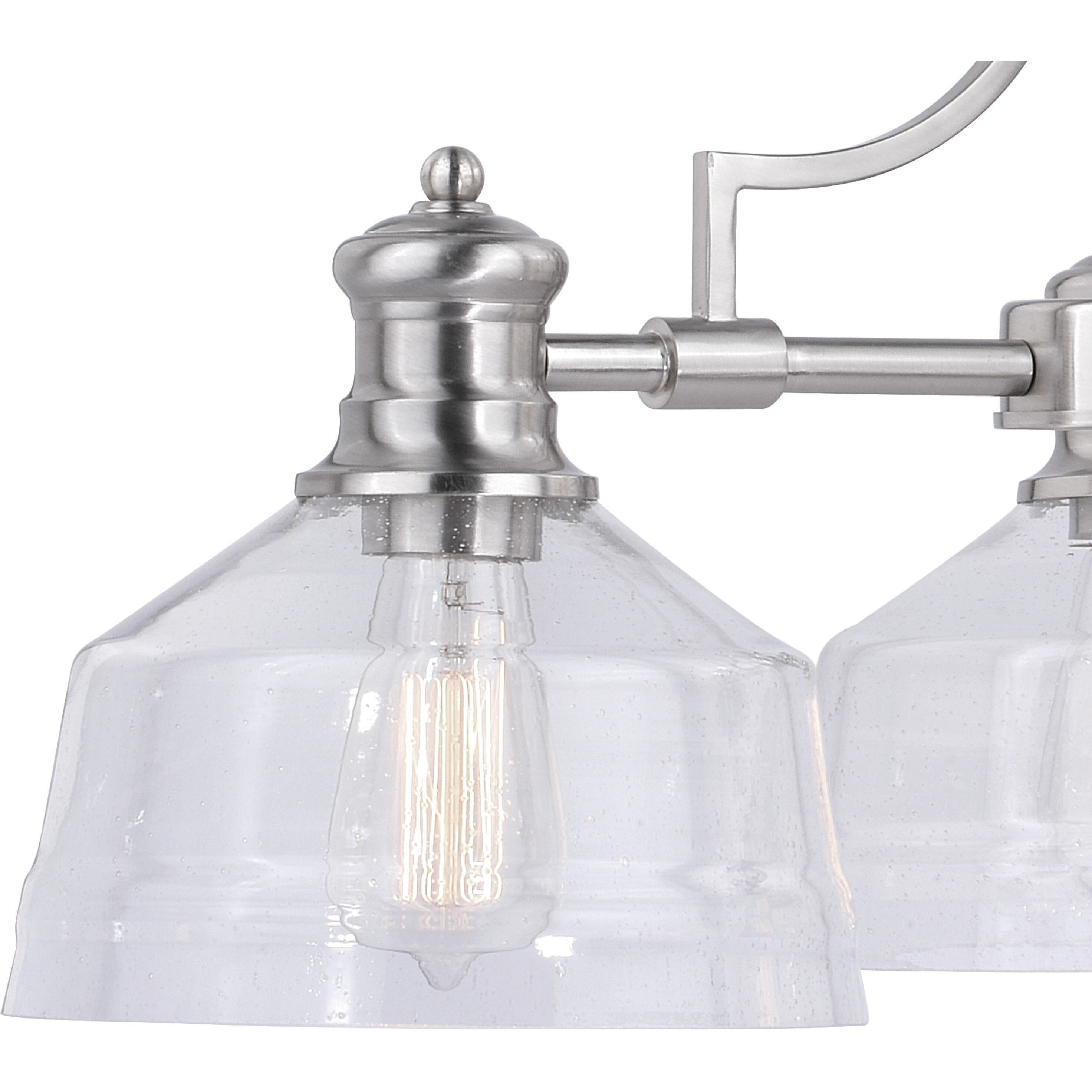 Beloit LED 26 inch Satin Nickel Chandelier Ceiling Light