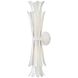 Reina Sconce Wall Light in Textured Plaster