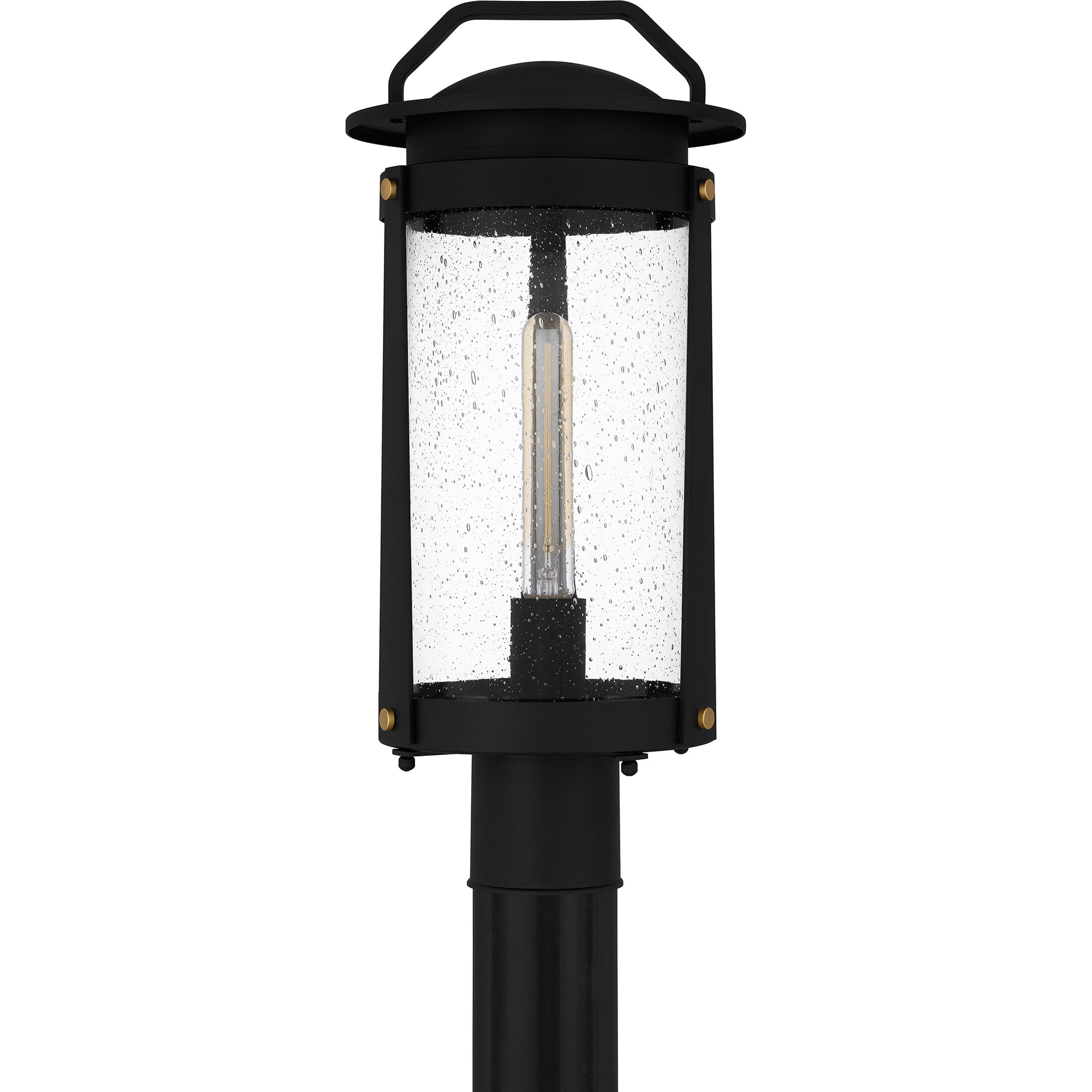 Clifton 1 Light 20 inch Earth Black Outdoor Post Lantern