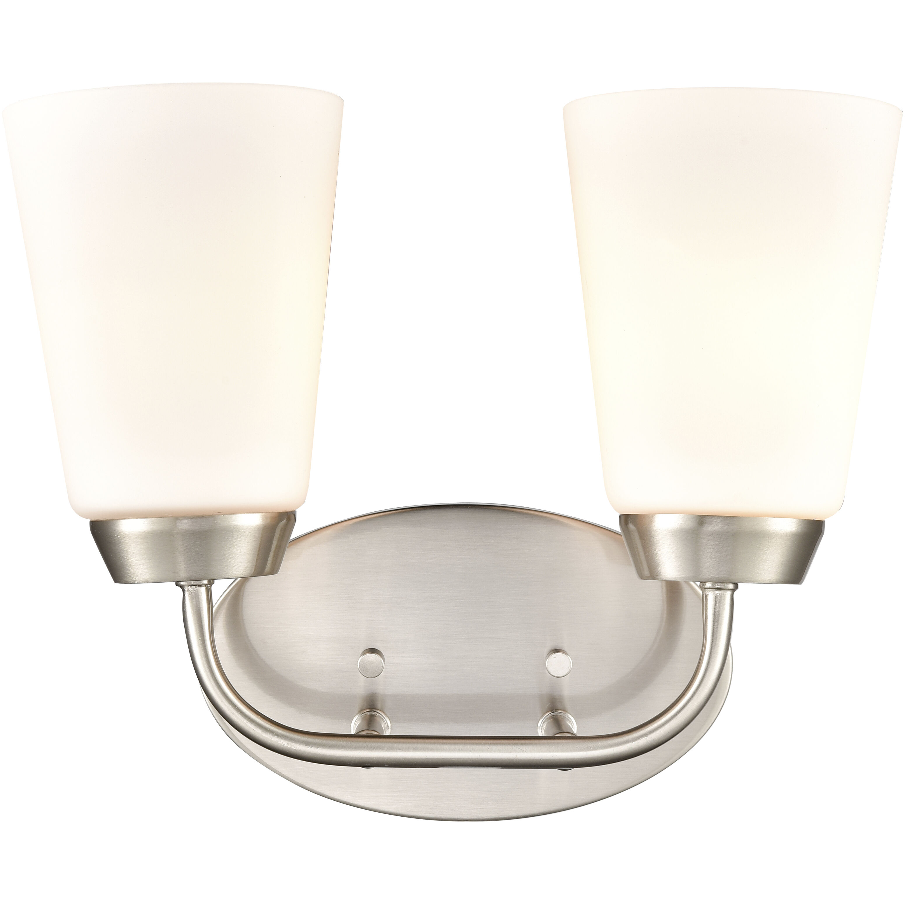 Winslow 2 Light 12.5 inch Brushed Nickel Vanity Light Wall Light