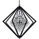 Canada 4 Light 28 inch Black Chandelier Ceiling Light