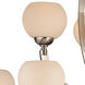 Odyssey 9 Light 34 inch Satin Nickel Chandelier Ceiling Light