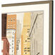 Architectural Collection Orange Framed Art