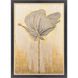 Quiet Luxury Metallic and Gray and White Framed Art, The Studio