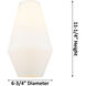 Edison Cindyrella LED 7 inch Oil Rubbed Bronze Mini Pendant Ceiling Light