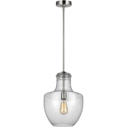 Baylor 1 Light 12 inch Satin Nickel Pendant Ceiling Light