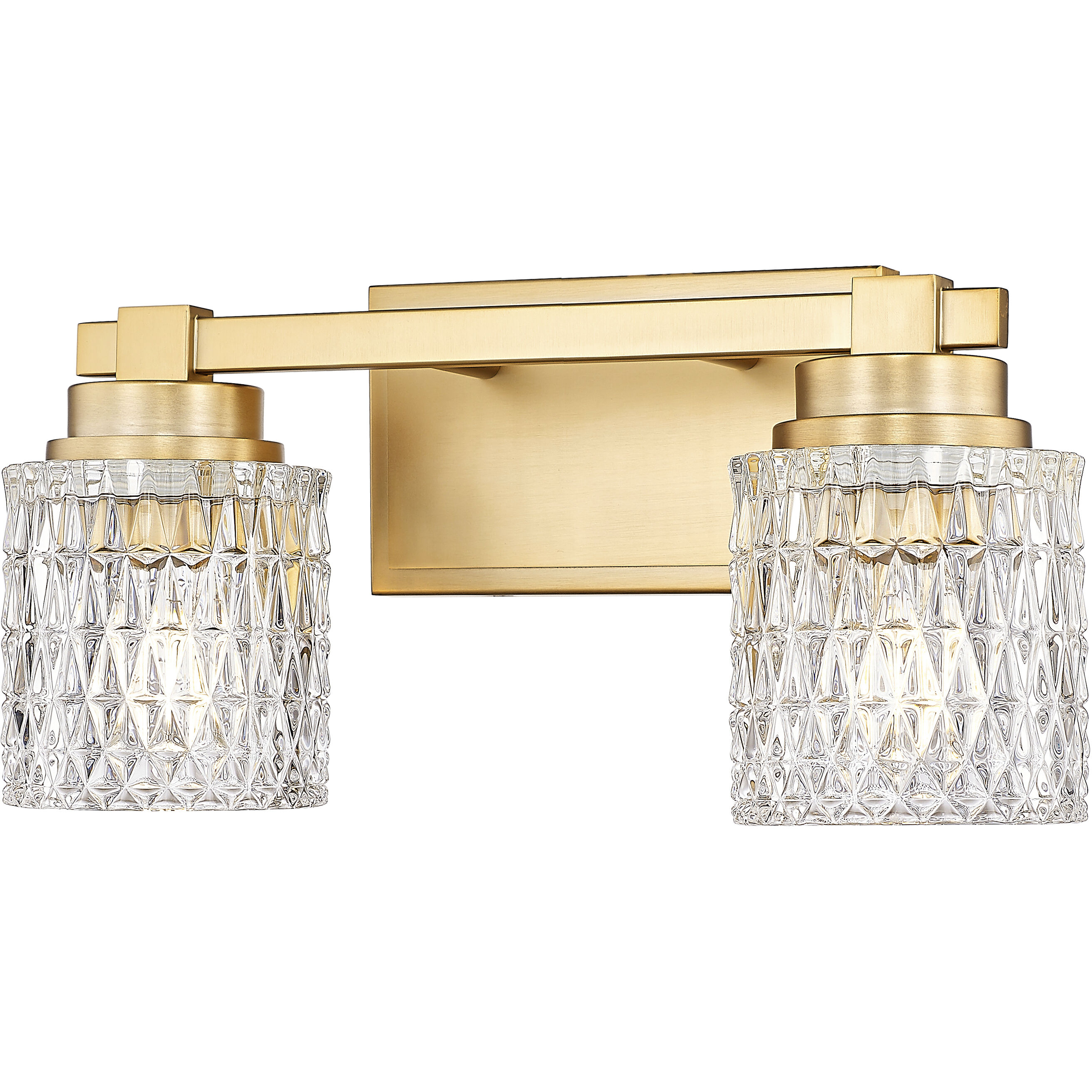 Jacqueline 2 Light 15.75 inch Bathroom Vanity Light