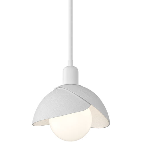 Brooklyn 1 Light 9.4 inch White and White Mini Pendant Ceiling Light