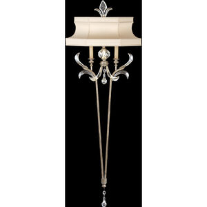 Beveled Arcs Wall Sconce Wall Light in Silver