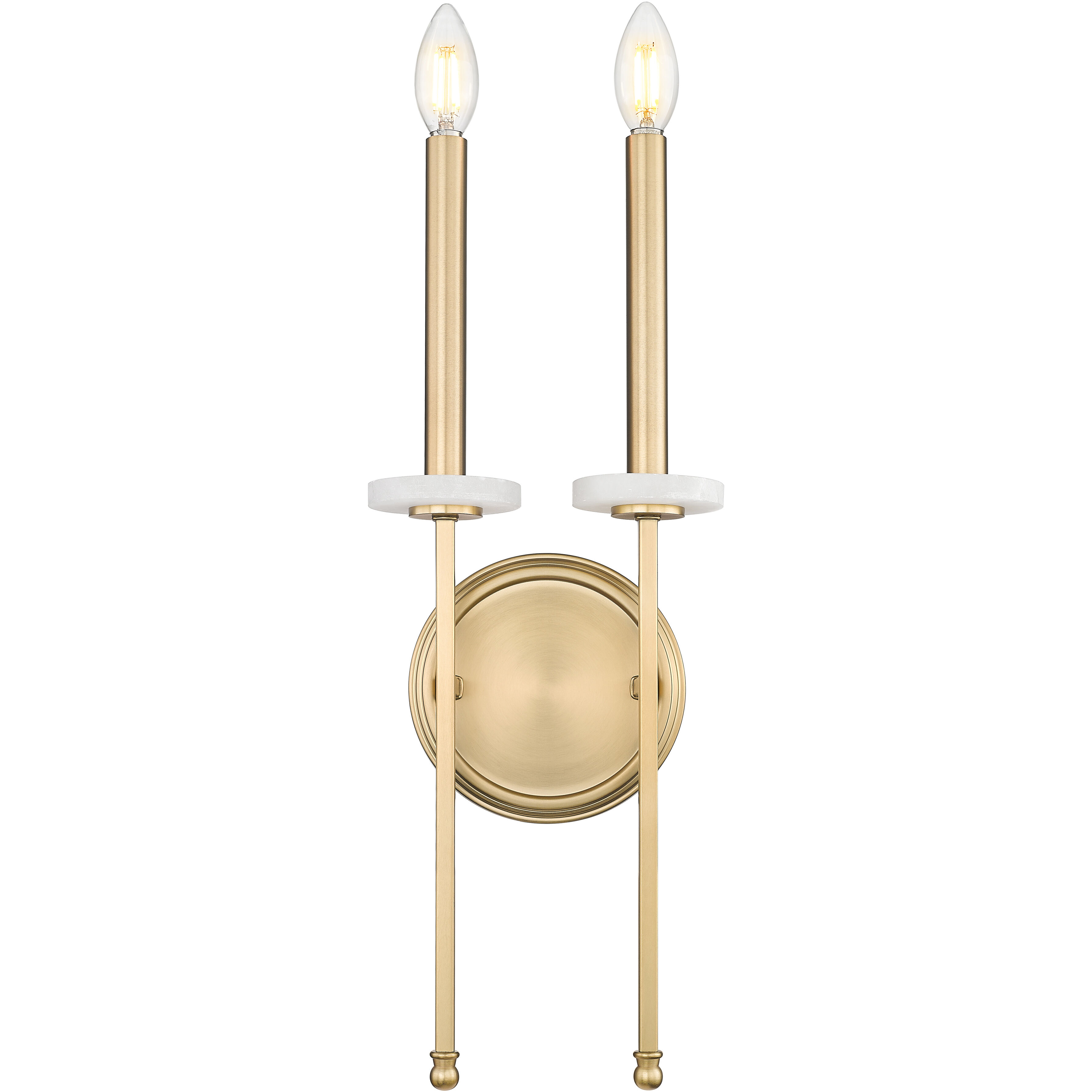 Gaultier Wall Sconce Wall Light in Modern Gold