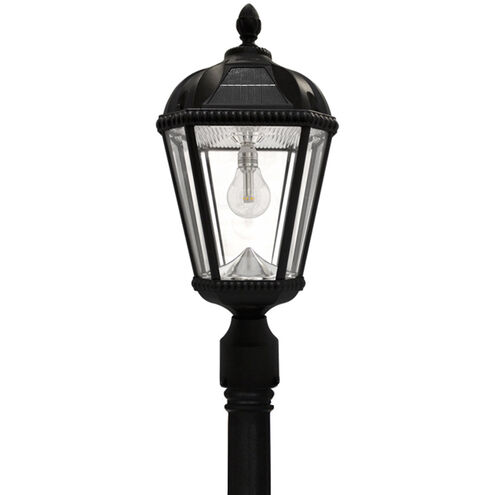 Royal LED 87 inch Black Lamp Post Set