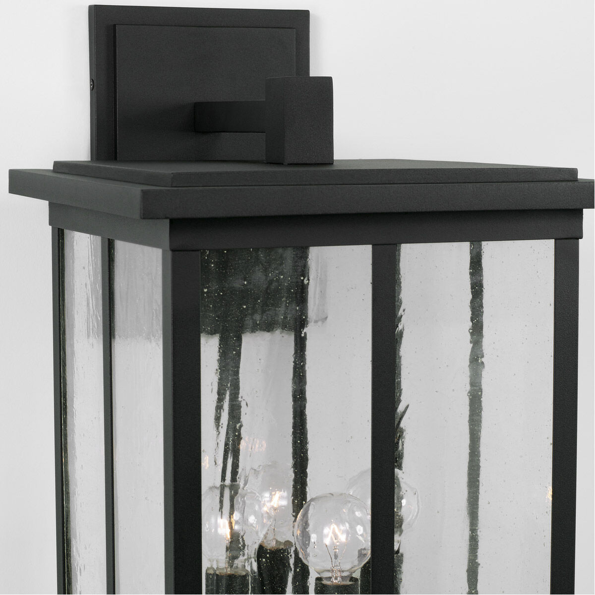 Barrett 4 Light 22 inch Black Outdoor Wall Lantern
