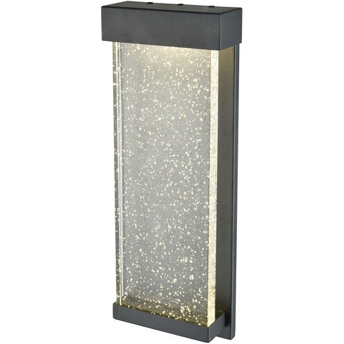 Nieuport LED 15.75 inch Black Outdoor Sconce